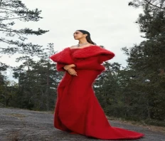 Deepika Padukone Dazzles in Stunning Red Gown and Diamond Necklace at Cartier Gala in Stockholm